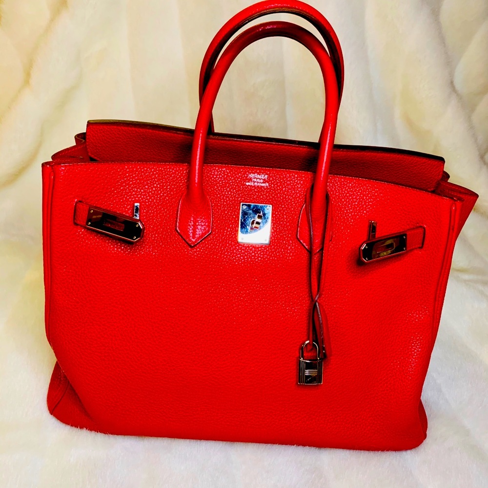 Hermès Birkin 35. Used, In Very Good Condition!❤️